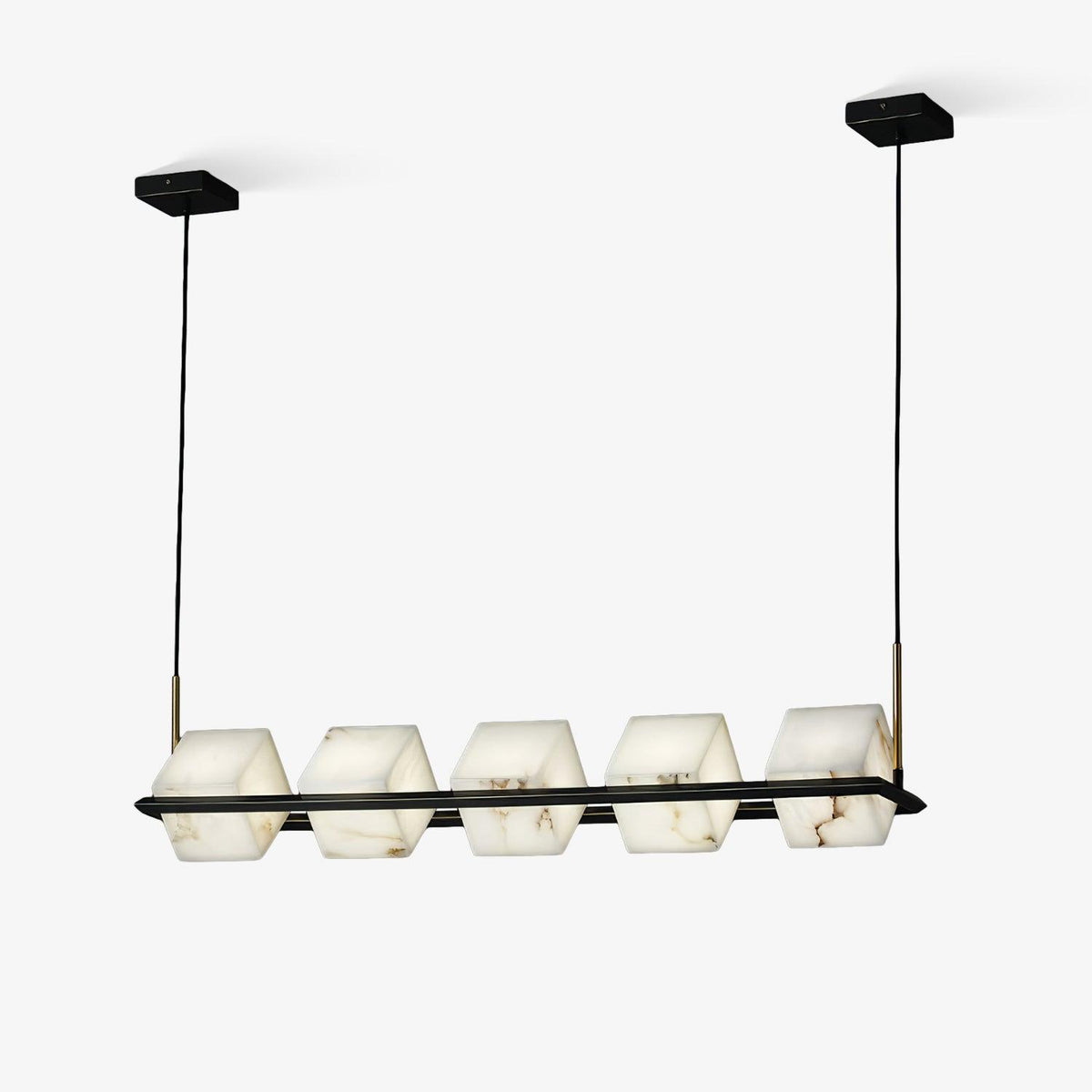 Alabaster Square Box Chandelier – product view 32
