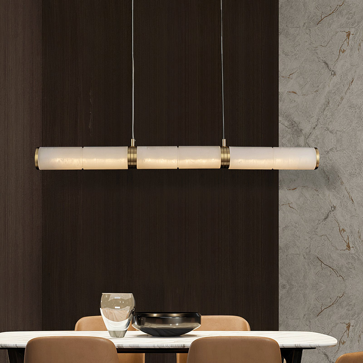 Alabaster Beam Pendant Light – product view 10