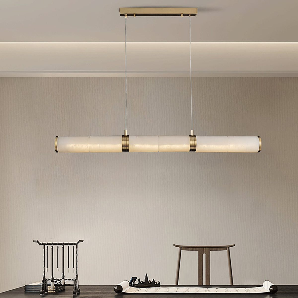 Alabaster Beam Pendant Light – product view 18