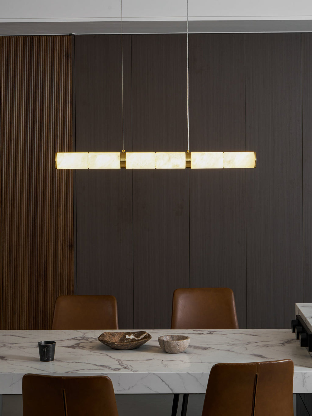 Alabaster Beam Pendant Light – product view 19