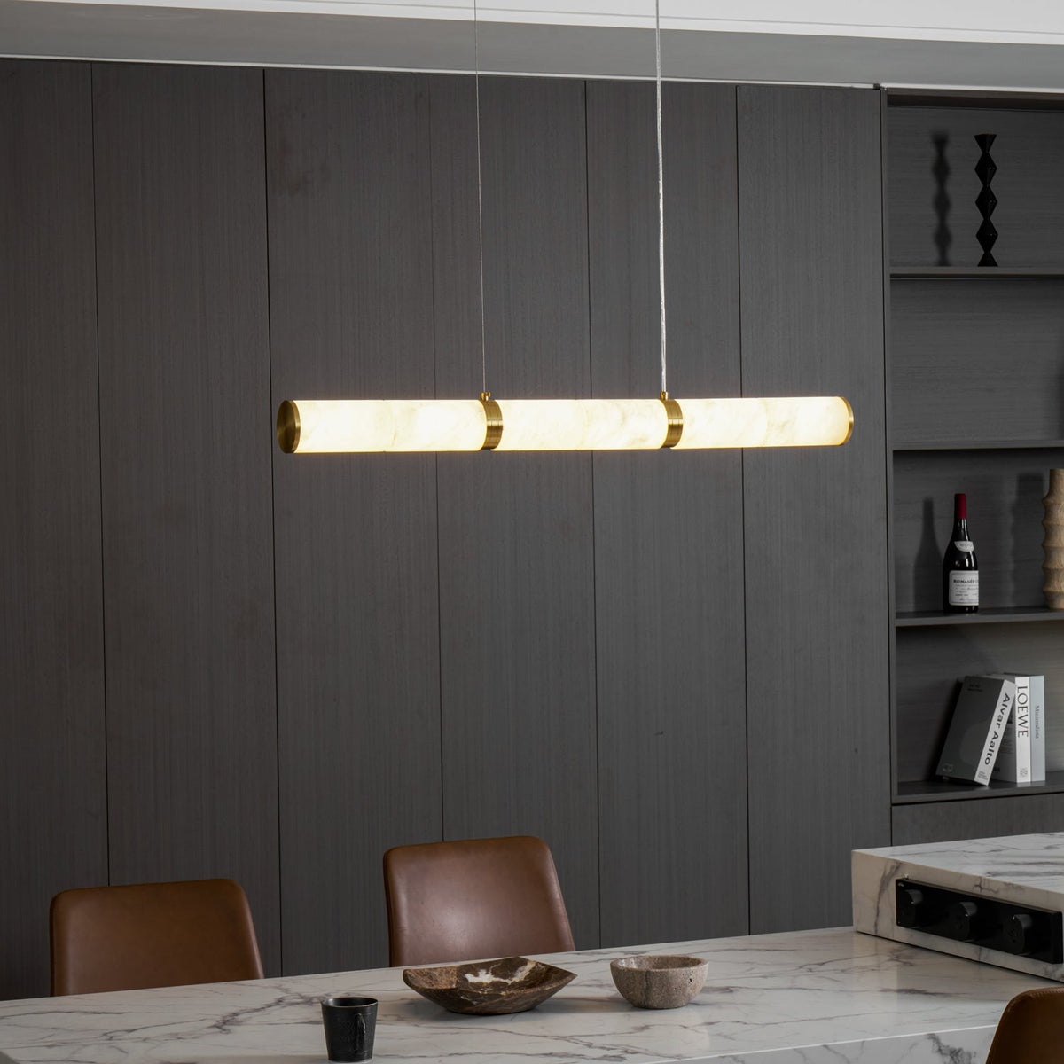Alabaster Beam Pendant Light – product view 25