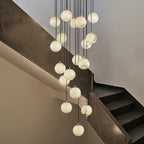 Alabaster Balls Cluster Chandelier – product view 2