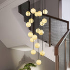 Alabaster Balls Cluster Chandelier – product view 15
