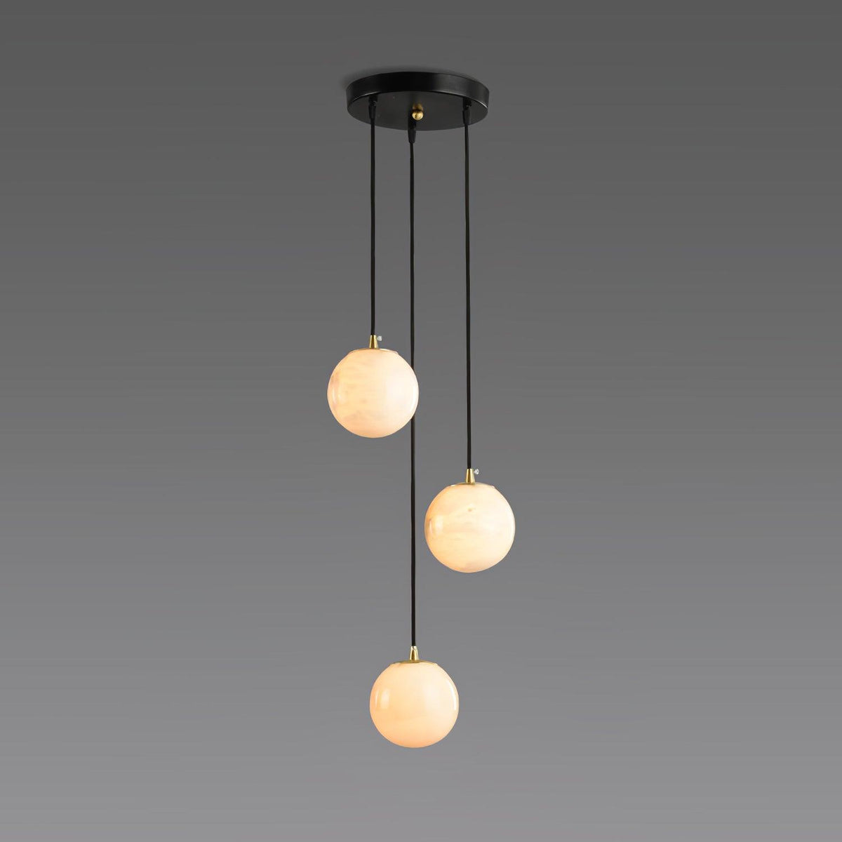 Alabaster Balls Cluster Chandelier – product view 22