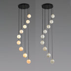 Alabaster Balls Cluster Chandelier – product view 25