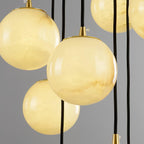 Alabaster Balls Cluster Chandelier – product view 27
