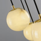 Alabaster Balls Cluster Chandelier – product view 28