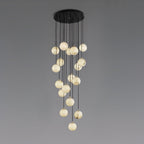 Alabaster Balls Cluster Chandelier – product view 29