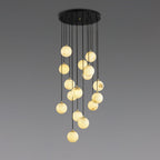 Alabaster Balls Cluster Chandelier – product view 31