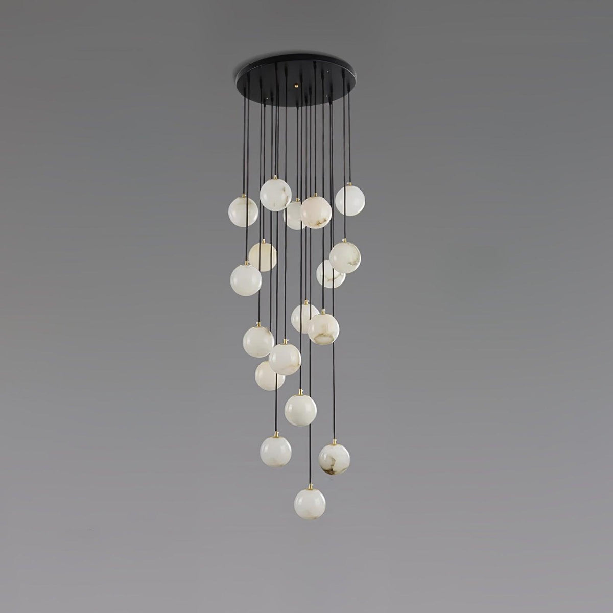 Alabaster Balls Cluster Chandelier – product view 33