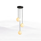 Alabaster Balls Cluster Chandelier – product view 37
