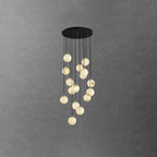 Alabaster Balls Cluster Chandelier – product view 45