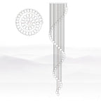 Alabaster Balls Cluster Chandelier – product view 48