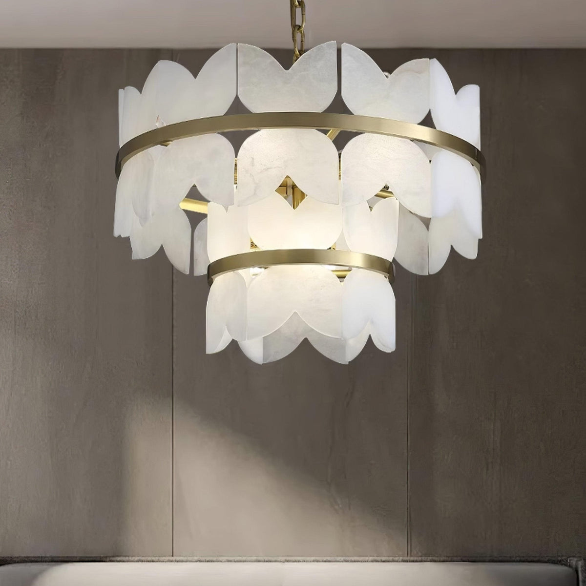 Alabaster Cloudscape Chandelier – product view 6