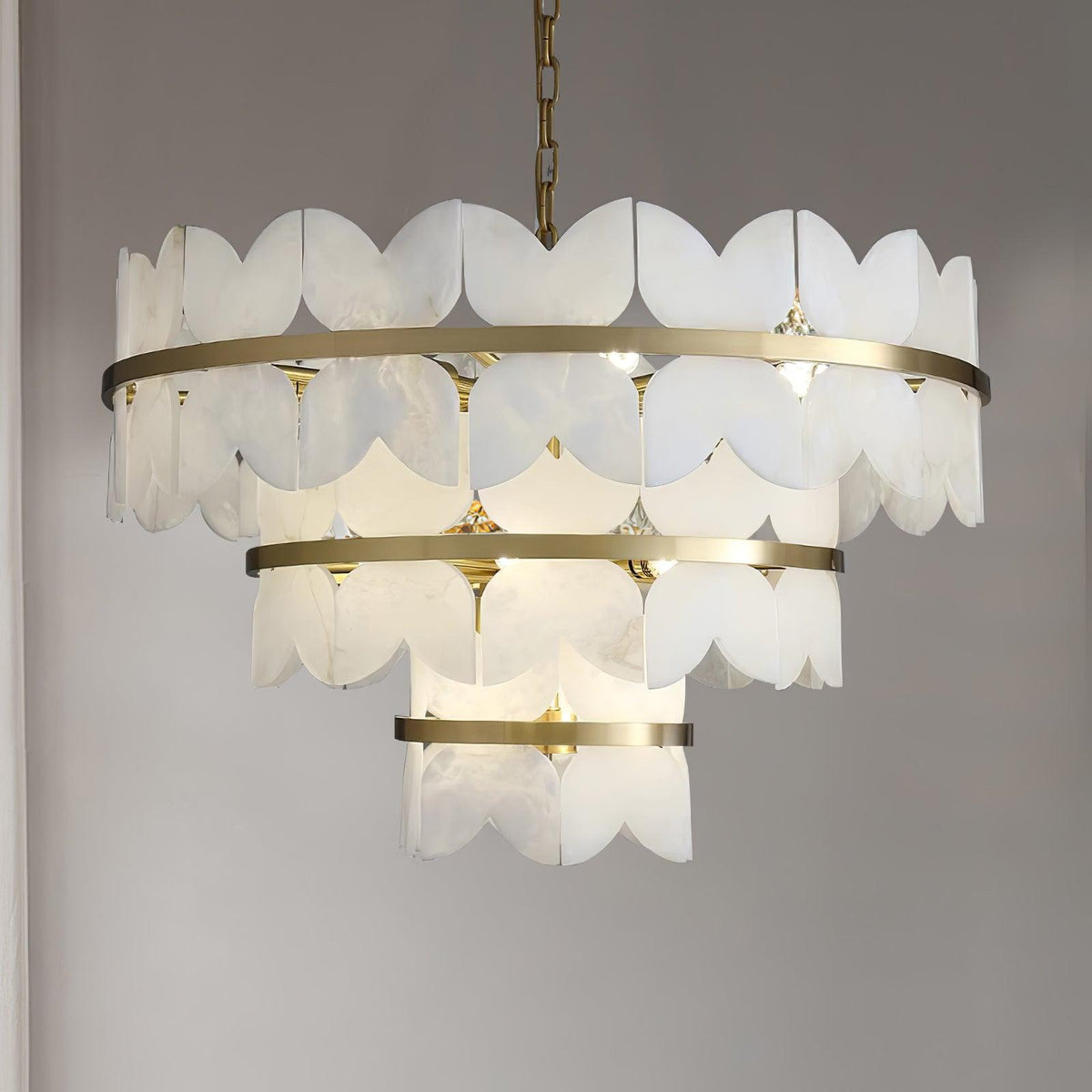 Alabaster Cloudscape Chandelier – product view 9