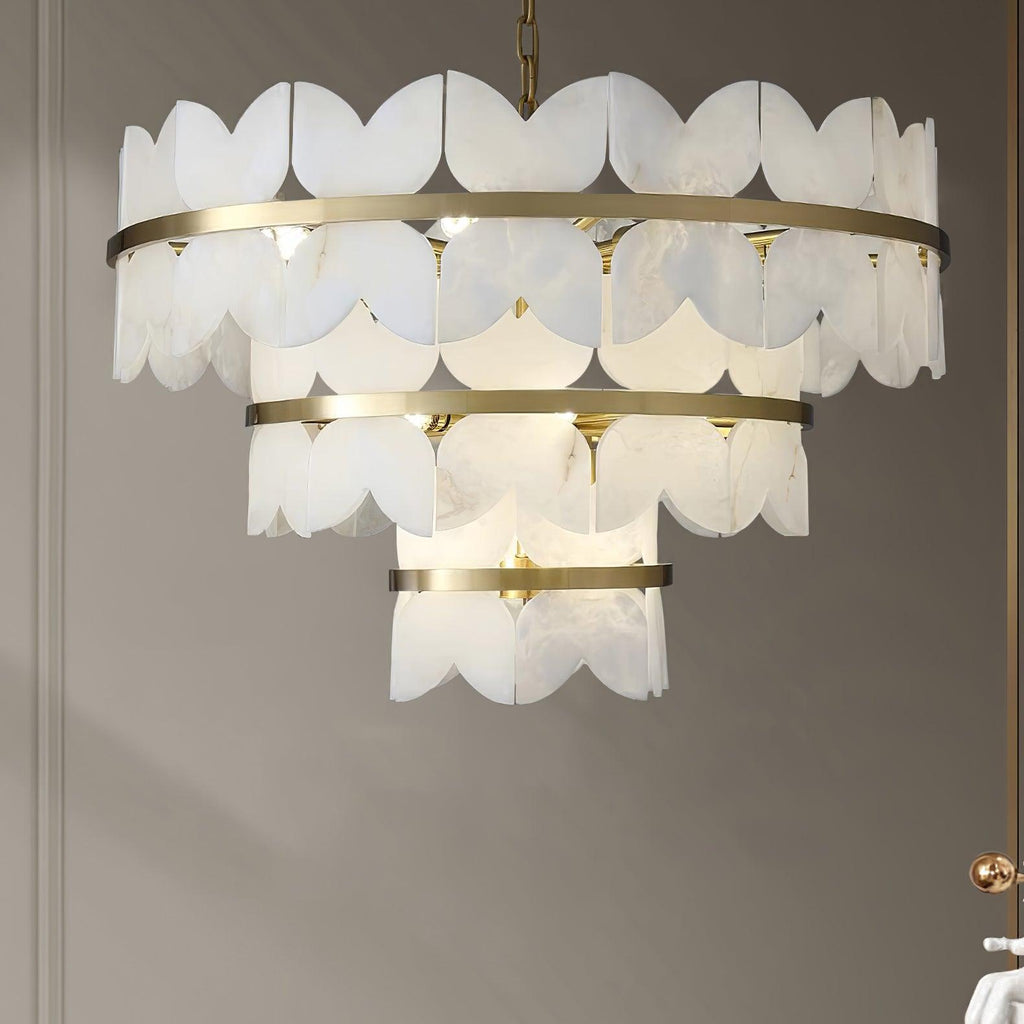 Alabaster Cloudscape Chandelier – product view 16