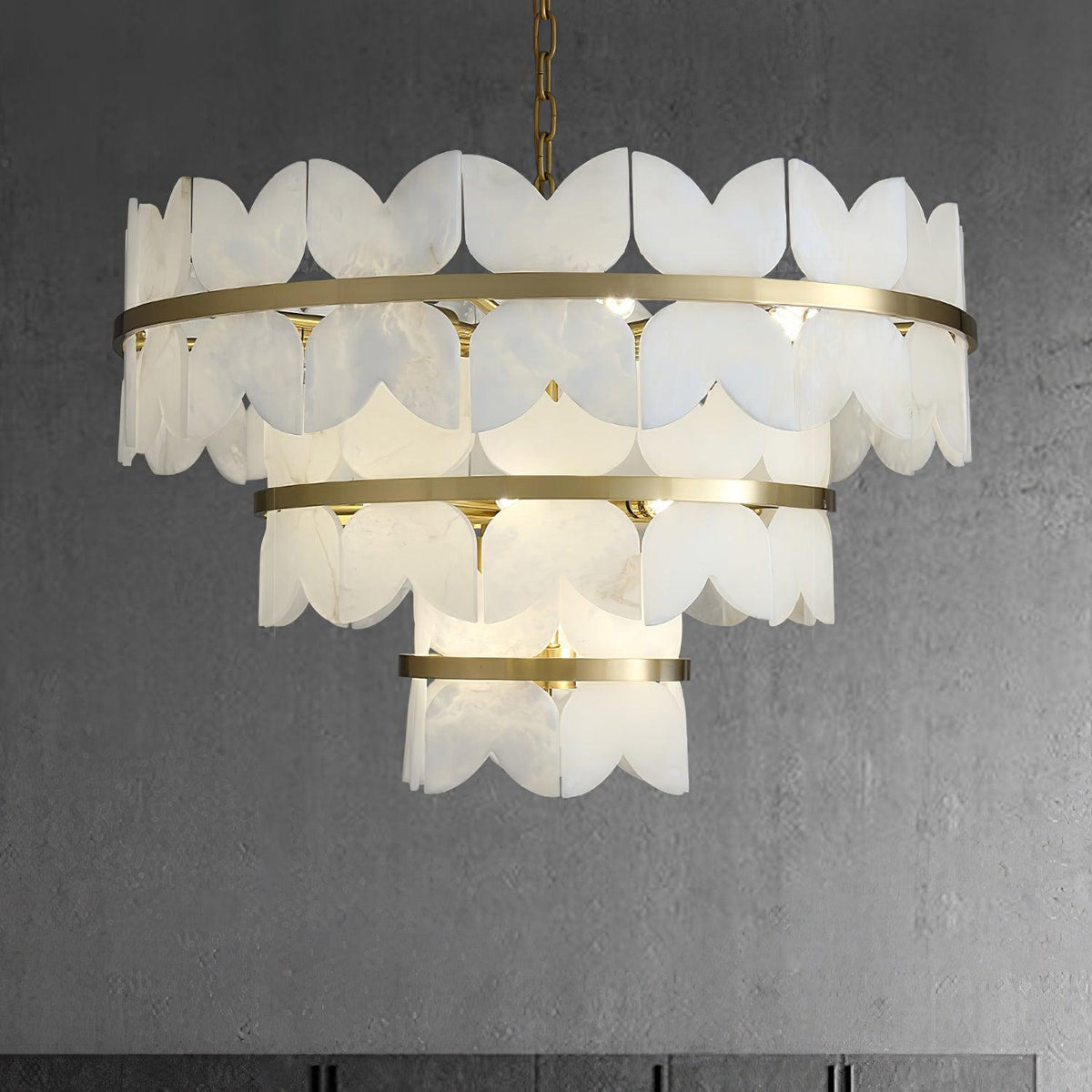 Alabaster Cloudscape Chandelier – product view 22