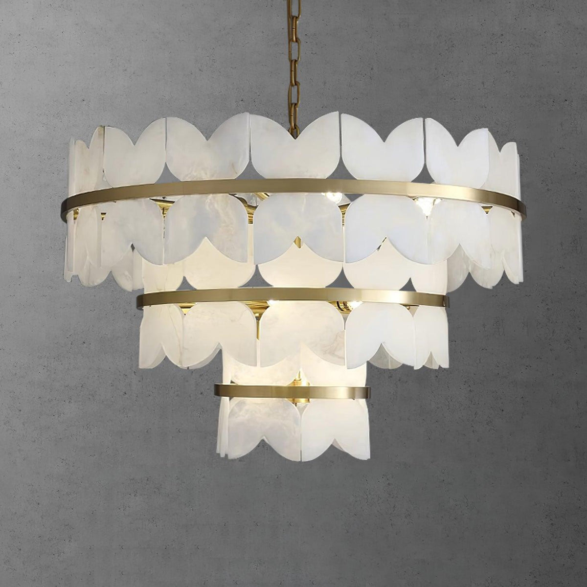 Alabaster Cloudscape Chandelier – product view 24