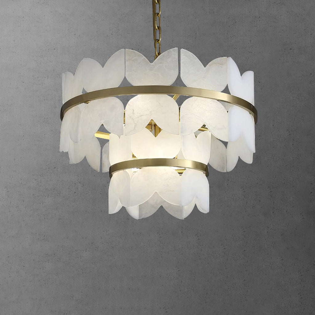 Alabaster Cloudscape Chandelier – product view 27