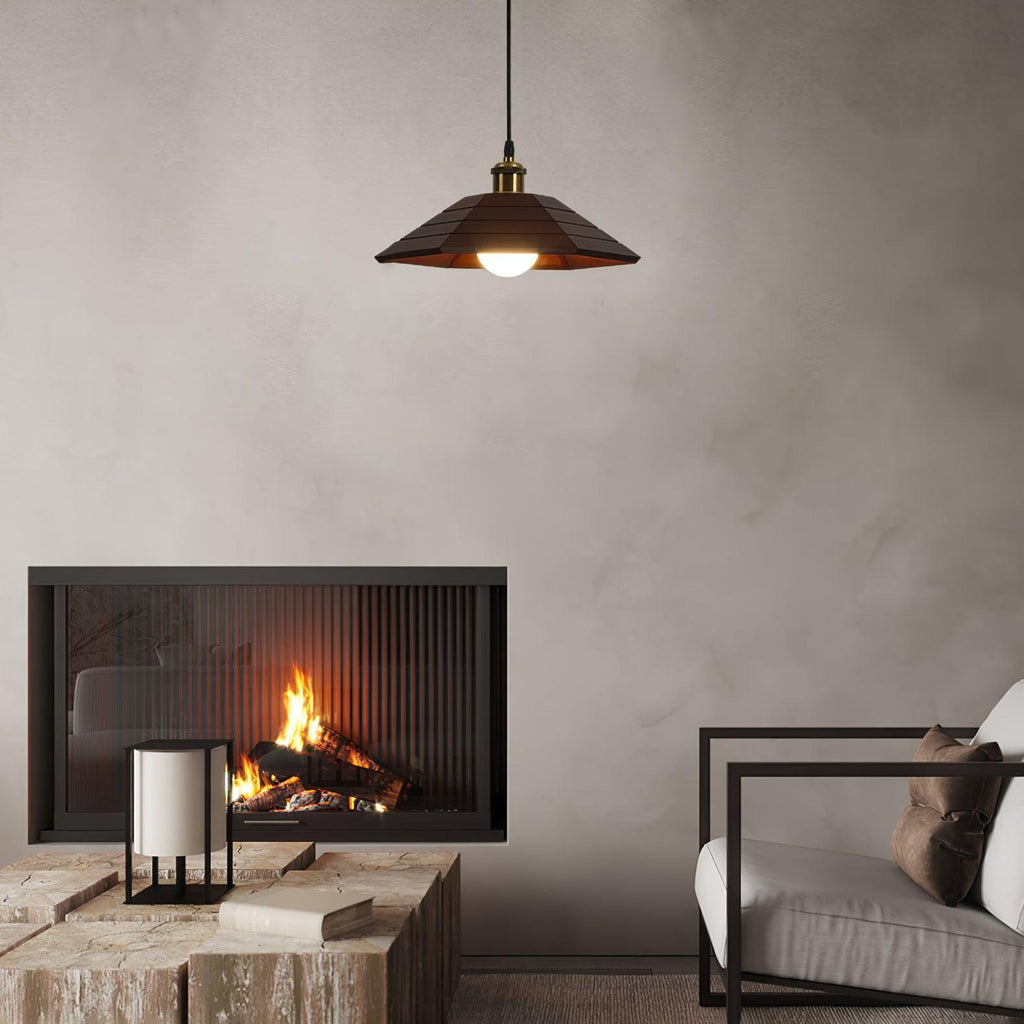 Aeyee Wood Pendant Light — product view 5