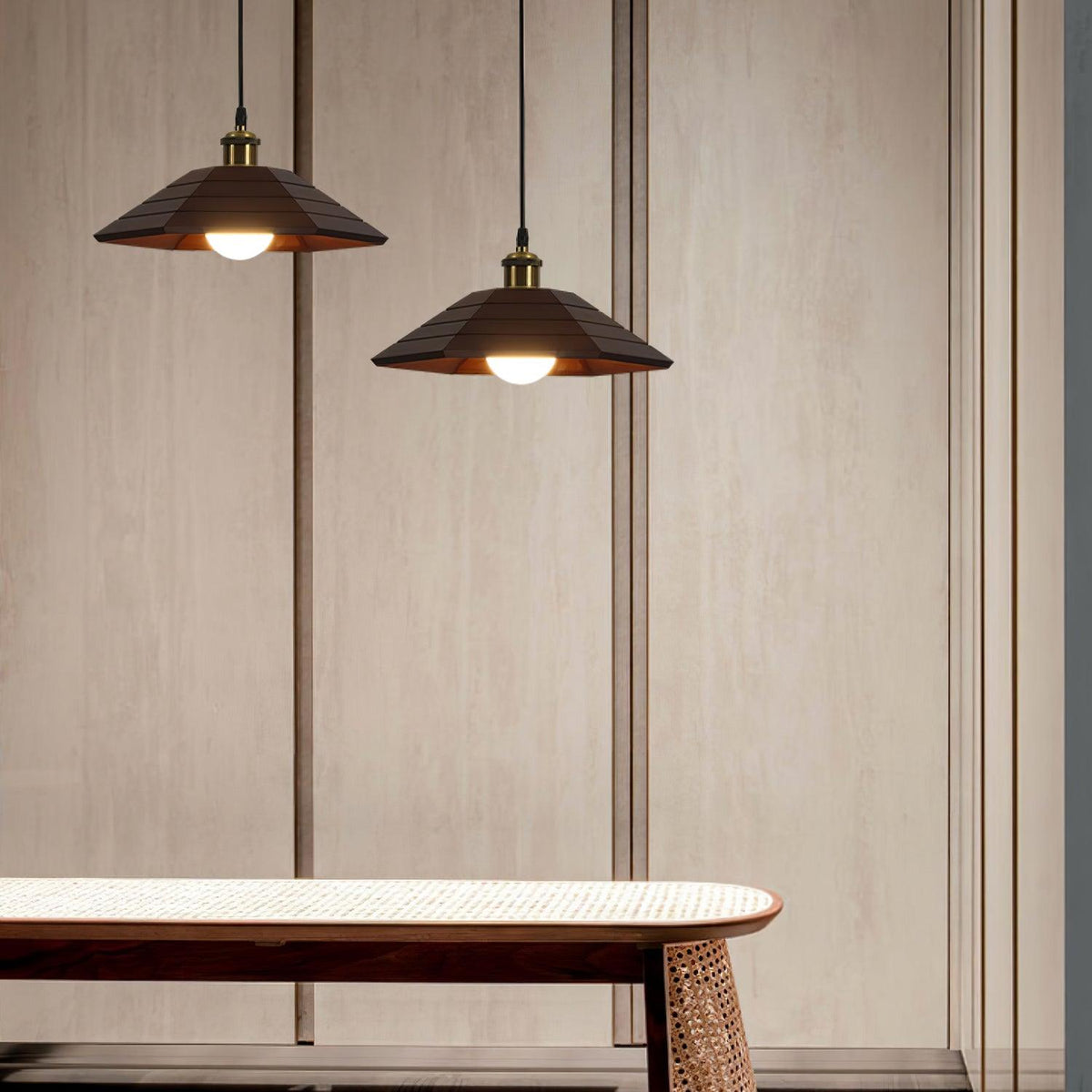 Aeyee Wood Pendant Light — product view 8