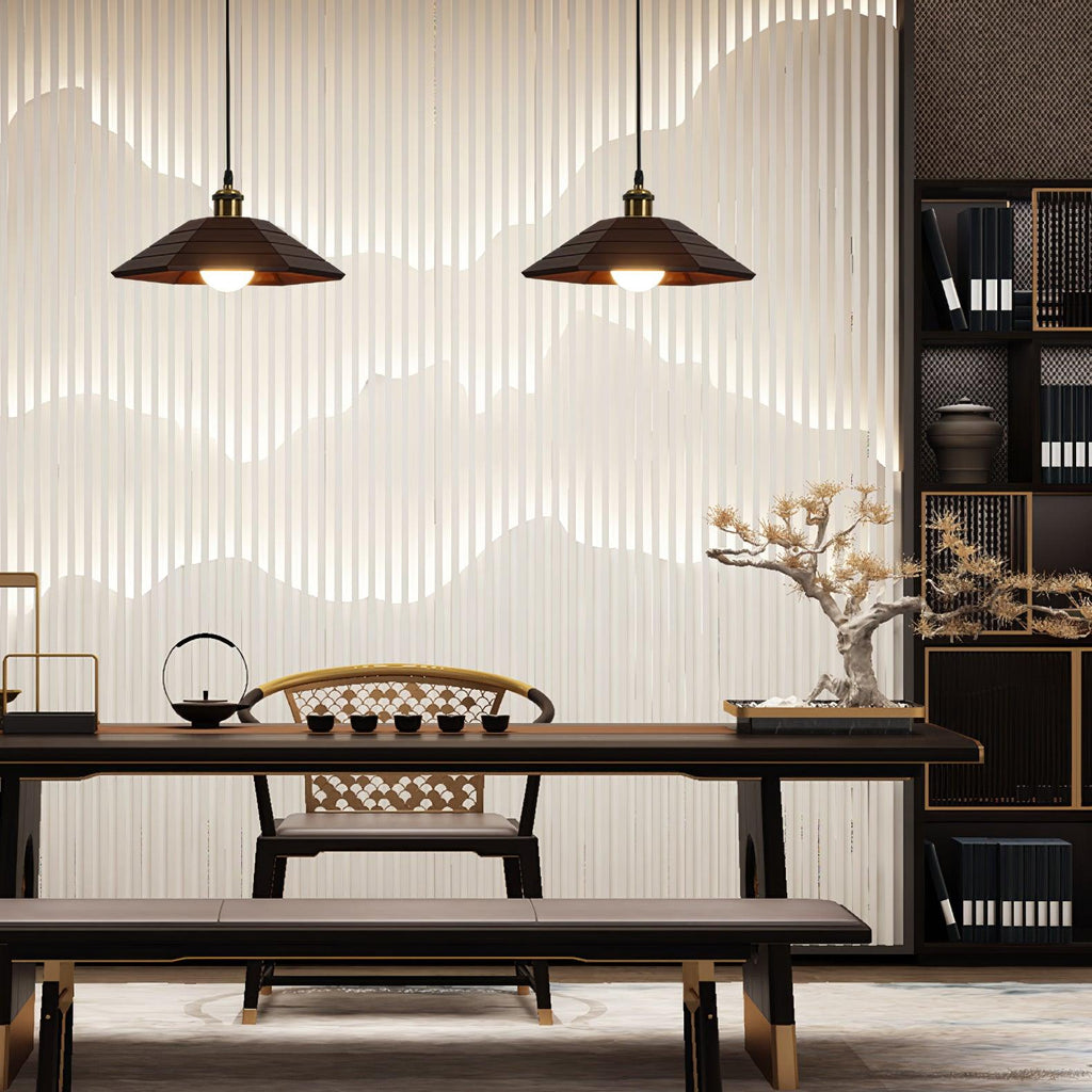 Aeyee Wood Pendant Light — product view 9