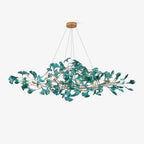 Acrylic Ginkgo Leaf Chandelier – product view 1