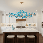 Acrylic Ginkgo Leaf Chandelier – product view 14