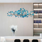Acrylic Ginkgo Leaf Chandelier – product view 24