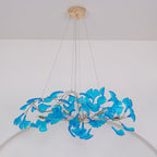 Acrylic Ginkgo Leaf Chandelier – product view 28