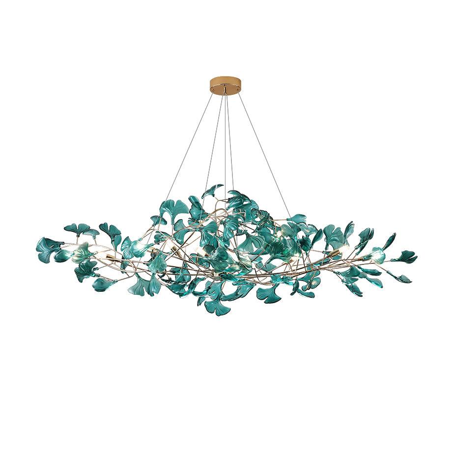 Acrylic Ginkgo Leaf Chandelier – product view 31