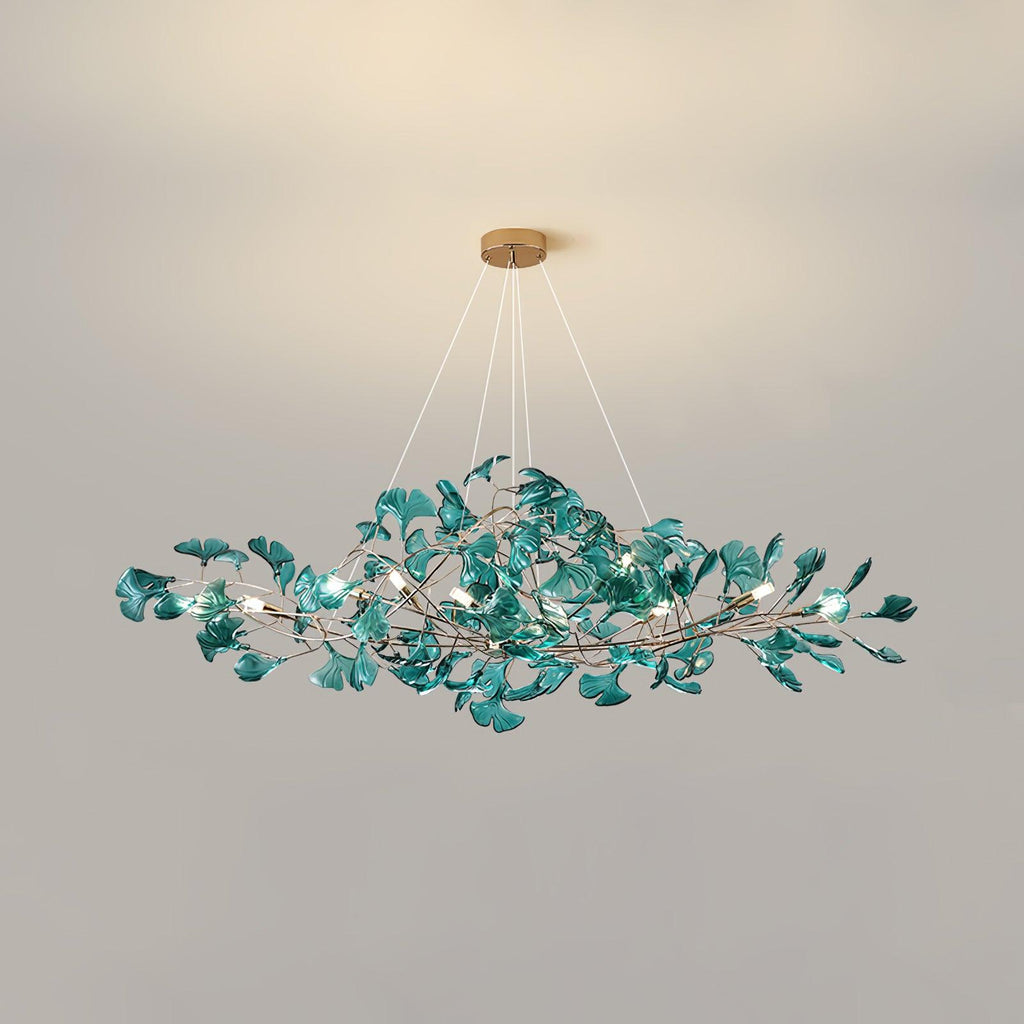 Acrylic Ginkgo Leaf Chandelier – product view 47