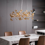 Acrylic Ginkgo Leaf Chandelier – product view 61
