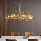 Acrylic Ginkgo Leaf Chandelier – product view 63