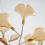 Acrylic Ginkgo Leaf Chandelier – product view 70