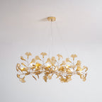 Acrylic Ginkgo Leaf Chandelier – product view 72