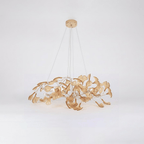 Acrylic Ginkgo Leaf Chandelier – product view 79