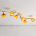 Venus Pumpkin Metal Ceiling Lamp — product view 12