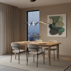 Inari Line Aluminum Chandelier — product view 11