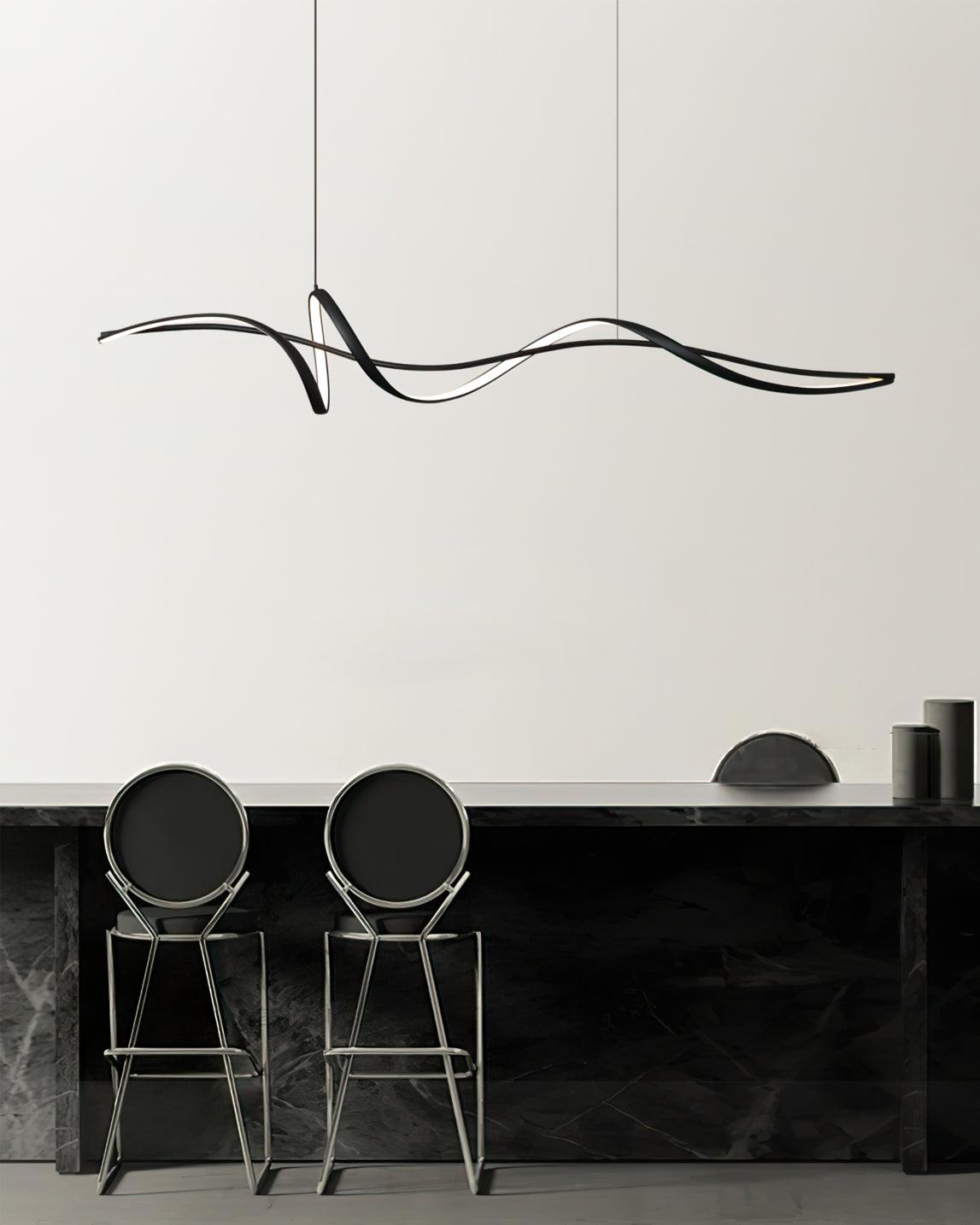 Inari Line Aluminum Chandelier — product view 19