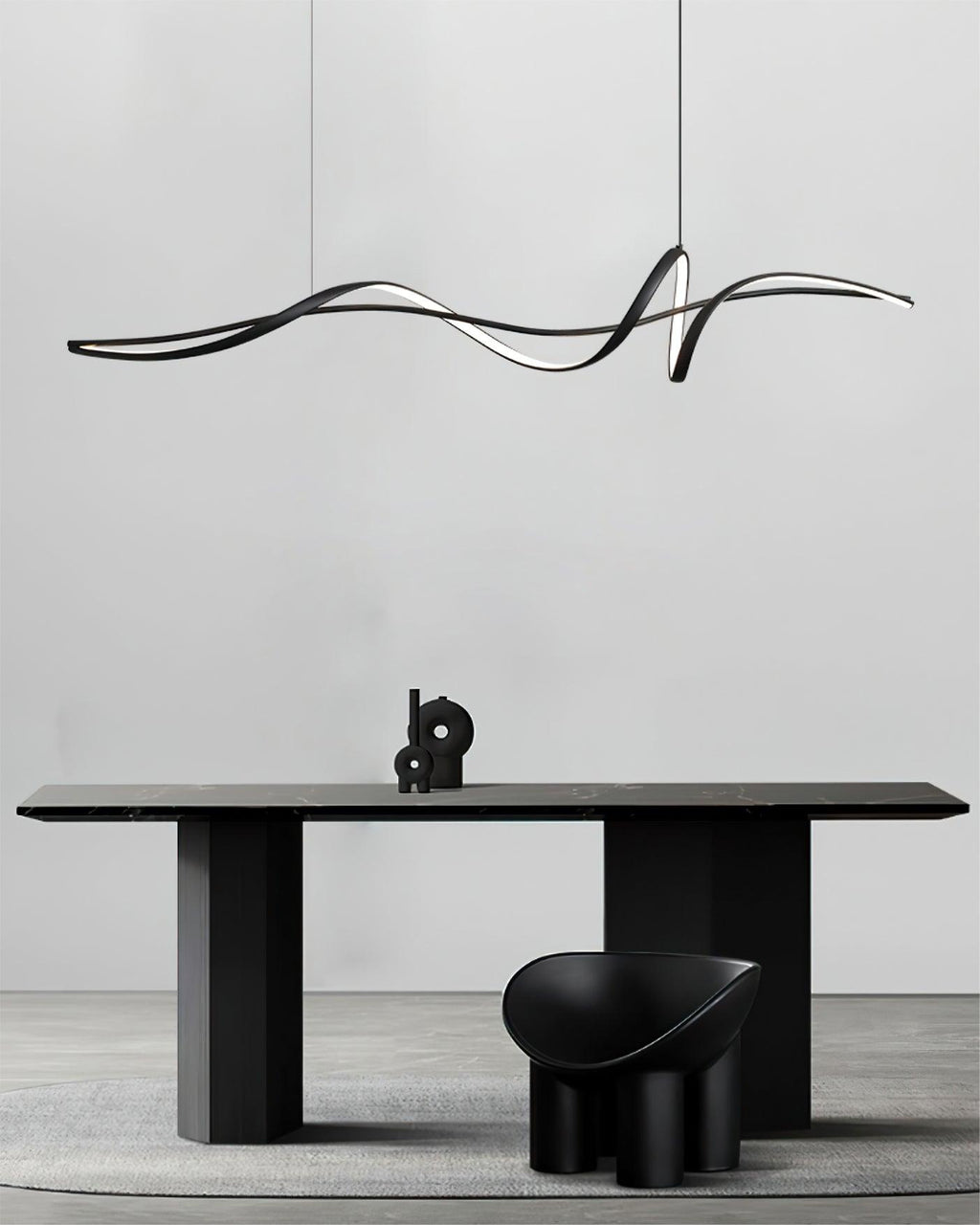 Inari Line Aluminum Chandelier — product view 22