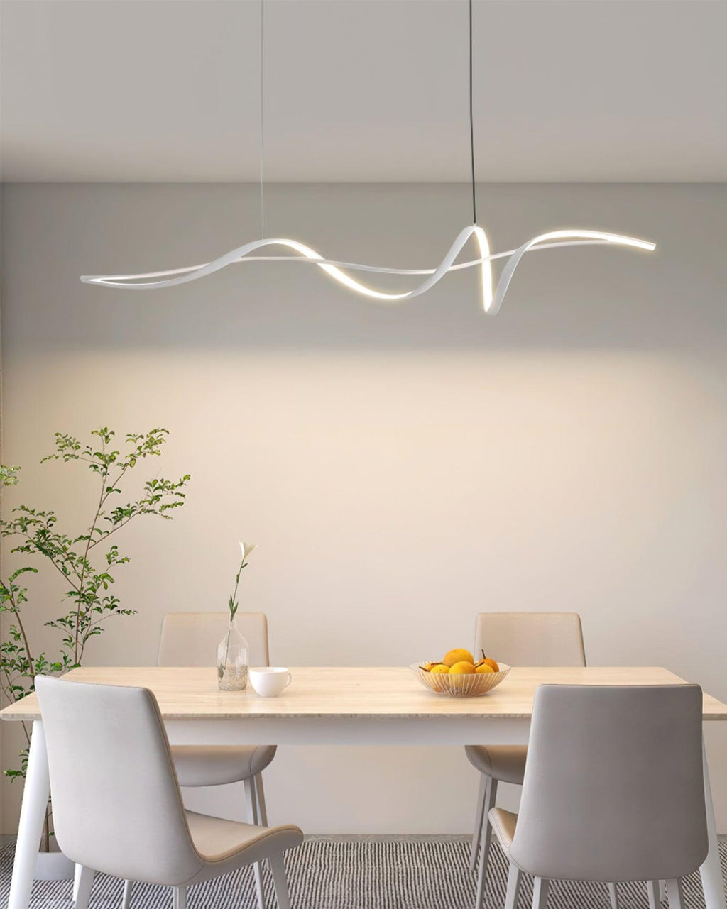 Inari Line Aluminum Chandelier — product view 25
