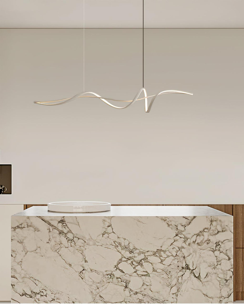 Inari Line Aluminum Chandelier — product view 26
