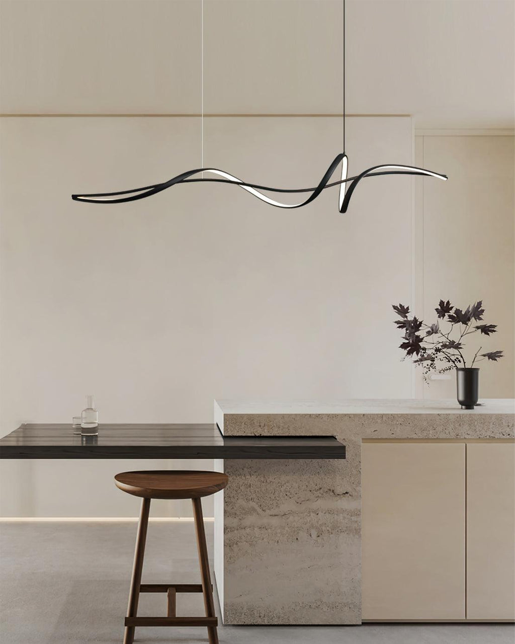 Inari Line Aluminum Chandelier — product view 27