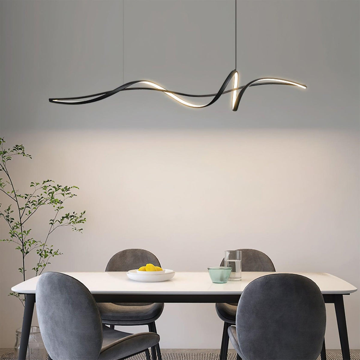 Inari Line Aluminum Chandelier — product view 28