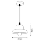 Wood Hat Pendant Lamp — product view 5