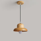 Wood Hat Pendant Lamp — product view 11