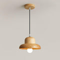 Wood Hat Pendant Lamp — product view 12