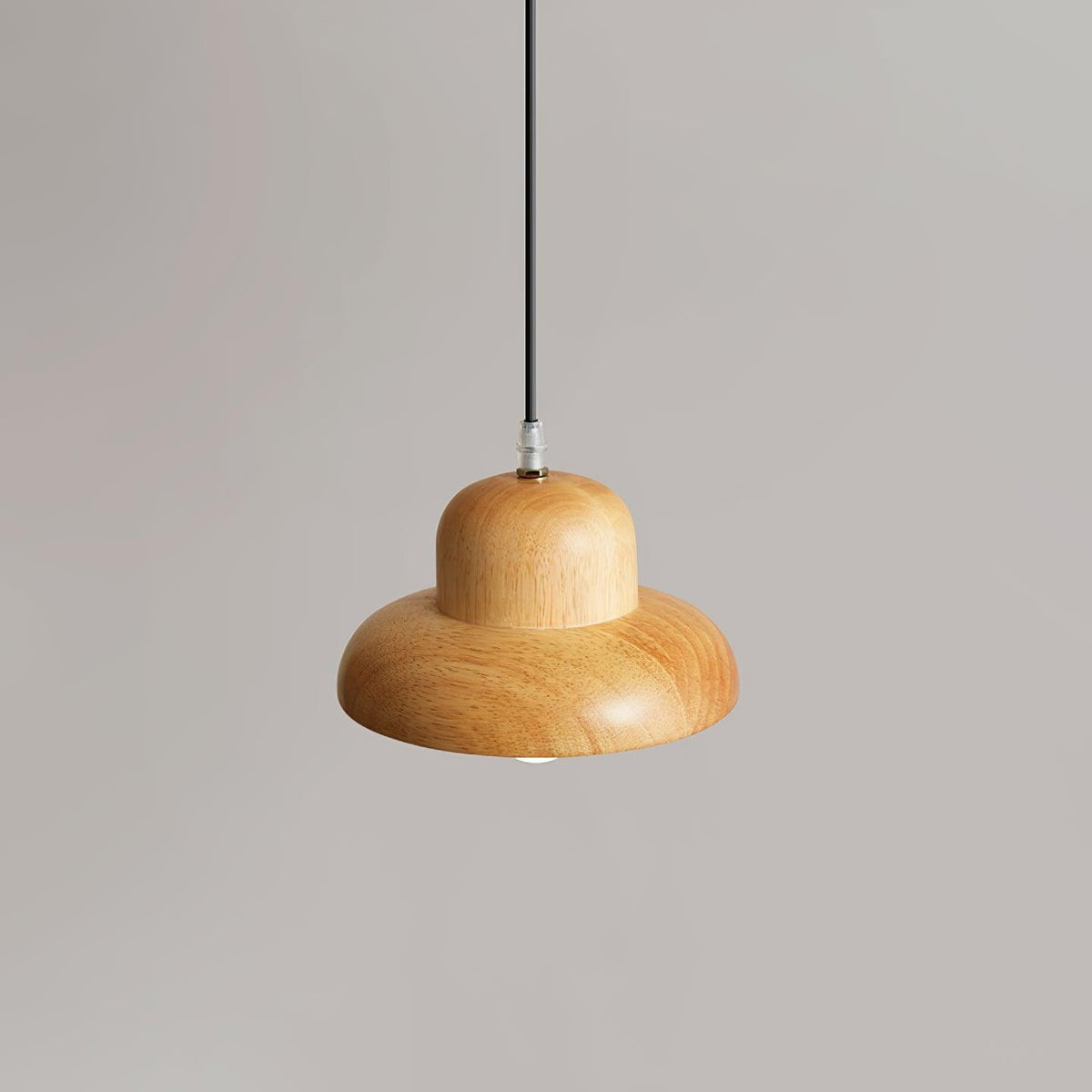 Wood Hat Pendant Lamp — product view 13