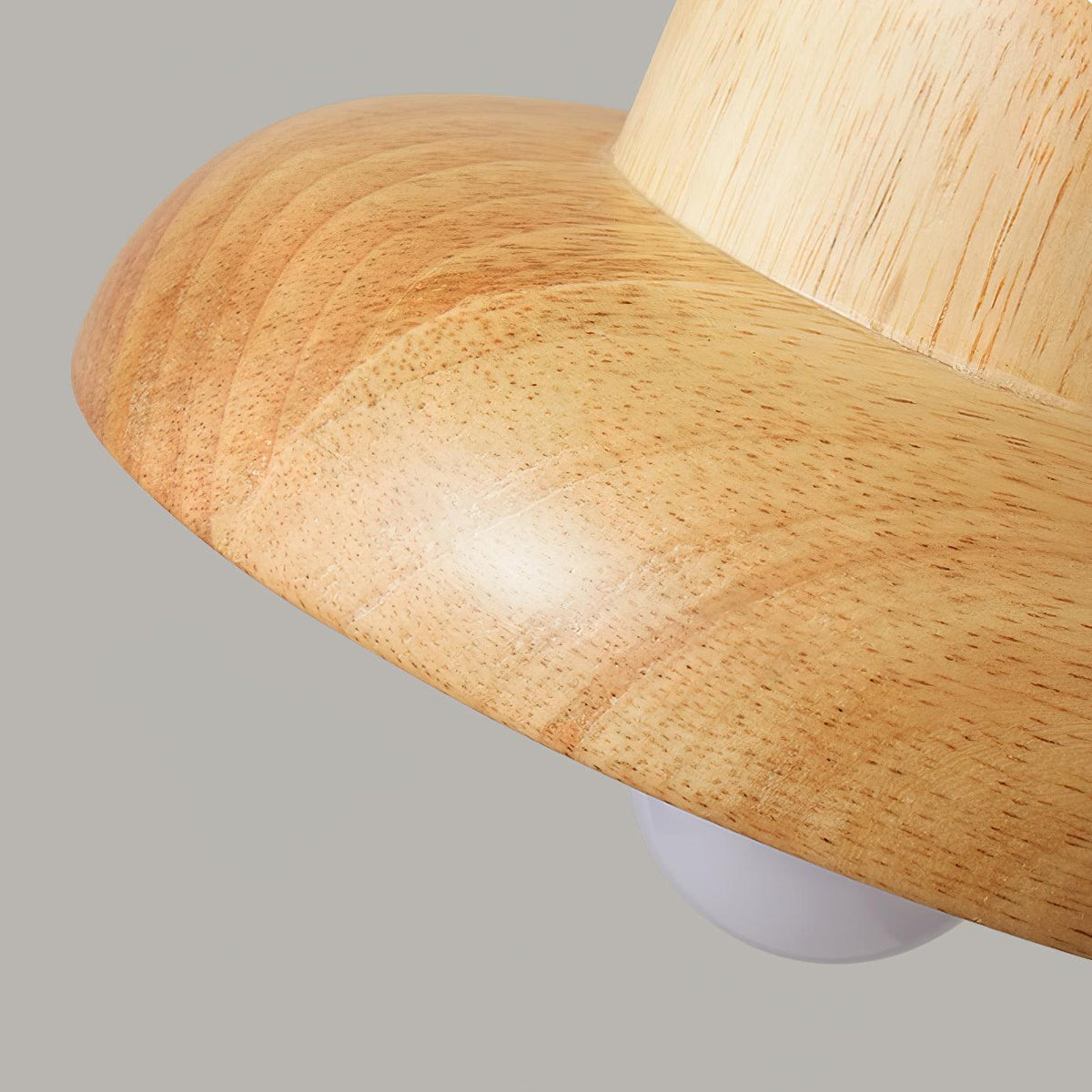 Wood Hat Pendant Lamp — product view 14